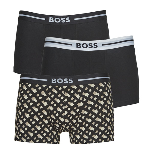 Spodní prádlo Muži Boxerky BOSS Trunk 3P Bold Design           