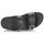 Boty Ženy Dřeváky FitFlop Lulu Adjustable Leather Slides Černá
