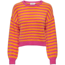 Textil Ženy Svetry Only Piumo L/S - Fucshia Purple/Apricot Růžová