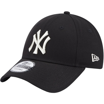 New-Era Kšiltovky New York Yankees 940 Metallic Logo Cap - Černá