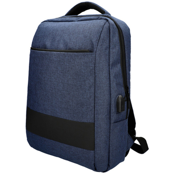 Taška Děti Batohy Mia Larouge Modrý batoh pro notebook 15,6 palce, USB, UNI 