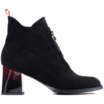 Boty Ženy Kotníkové boty Pk Klasické  kotníčkové boty dámské černé na širokém podpatku 