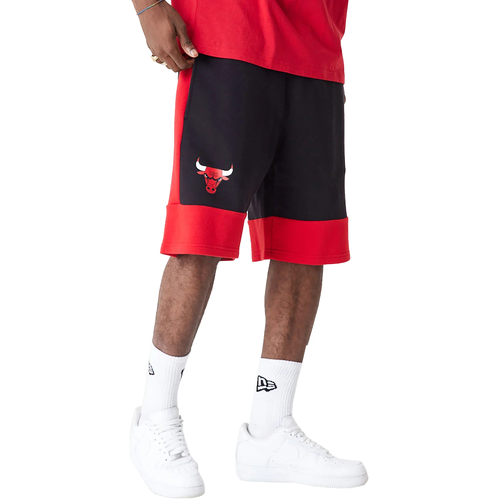 Textil Muži Tříčtvrteční kalhoty New-Era NBA Colour Block Short Bulls Červená