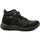 Boty Chlapecké Kotníkové boty Imac 1055-023 černé pánské celoroční boty Černá