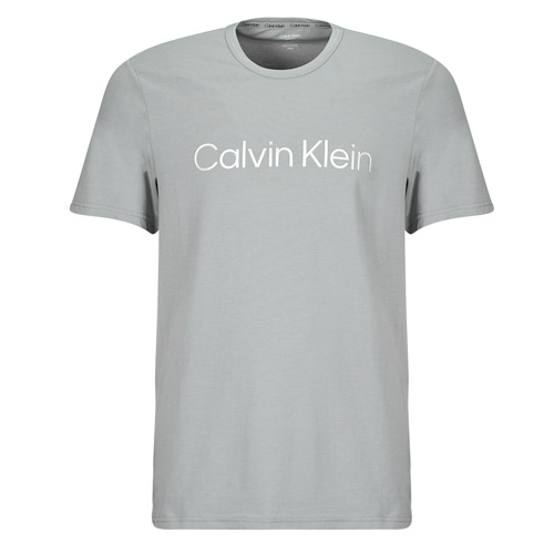 Textil Muži Trička s krátkým rukávem Calvin Klein Jeans S/S CREW NECK Šedá