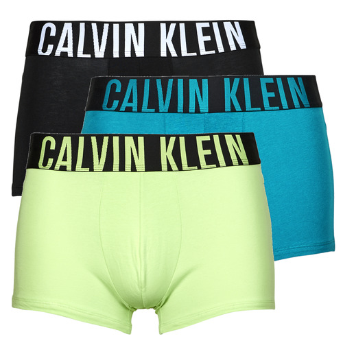 Spodní prádlo Muži Boxerky Calvin Klein Jeans TRUNK 3PK X3 Bílá / Černá / Modrá