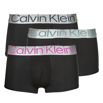 Spodní prádlo Muži Boxerky Calvin Klein Jeans LOW RISE TRUNK X3 Černá / Černá / Černá