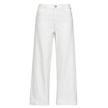 Freeman T.Porter Jeans široký střih NYLIA ANDALOUSIA - Bílá