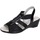 Boty Ženy Sandály Confort EZ438 Černá