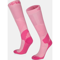 Spodní prádlo Sportovní ponožky  Kilpi Unisex běžecké podkolenky  COMPRESS-U Růžová