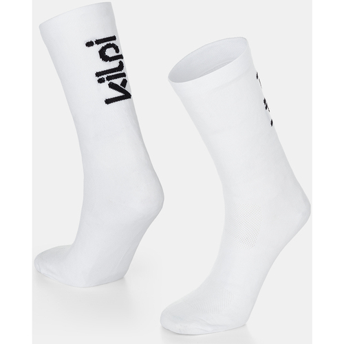 Spodní prádlo Sportovní ponožky  Kilpi Unisex cyklistické ponožky  CYCLER-U Bílá