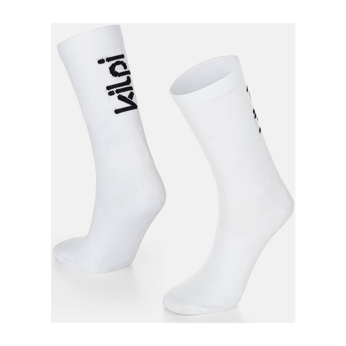 Spodní prádlo Sportovní ponožky  Kilpi Unisex cyklistické ponožky  CYCLER-U Bílá
