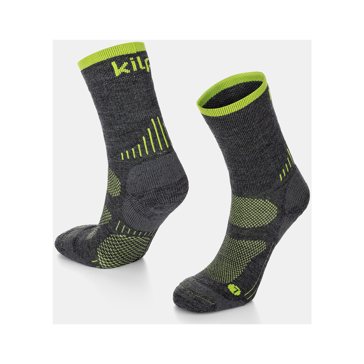 Spodní prádlo Sportovní ponožky  Kilpi Unisex outdoorové ponožky  MIRIN-U Zelená