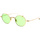 Hodinky & Bižuterie sluneční brýle Eyepetizer Occhiali da Sole  Woody C.4-1 Zlatá