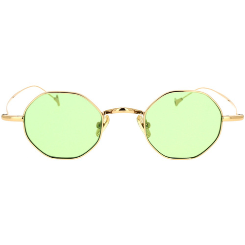 Hodinky & Bižuterie sluneční brýle Eyepetizer Occhiali da Sole  Woody C.4-1 Zlatá