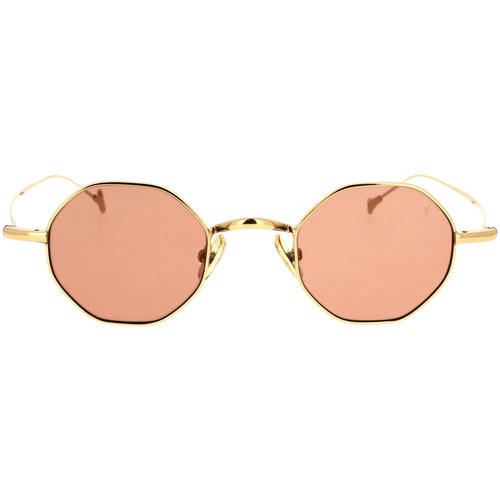 Hodinky & Bižuterie sluneční brýle Eyepetizer Occhiali da Sole  Woody C.4-47 Zlatá