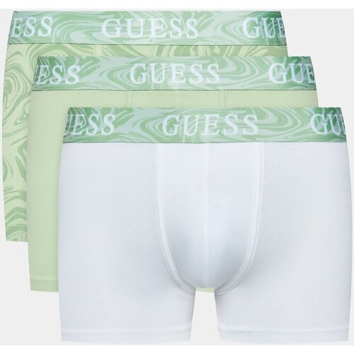 Spodní prádlo Muži Boxerky Guess U3BG05 K6YW0 Zelená