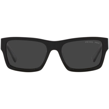 Hodinky & Bižuterie sluneční brýle Prada Occhiali da Sole  PR25ZS 1AB08G Polarizzato Černá