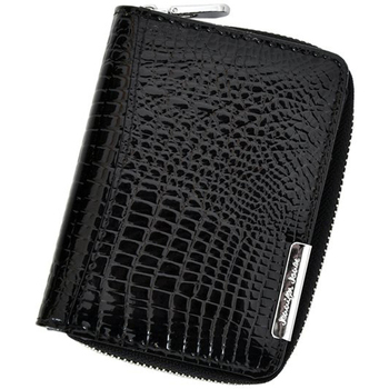 Taška Ženy Náprsní tašky Jennifer Jones Kožená černá malá dámská peněženka RFID Černá