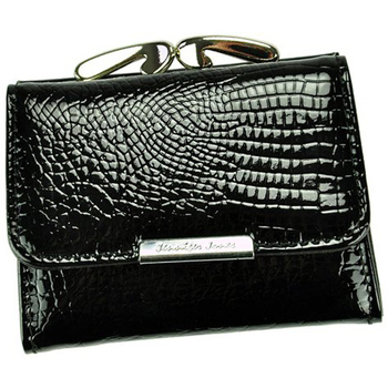 Taška Ženy Náprsní tašky Jennifer Jones Kožená černá malá dámská peněženka Černá