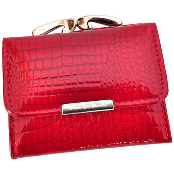 Taška Ženy Náprsní tašky Jennifer Jones Kožená červená malá dámská peněženka Červená