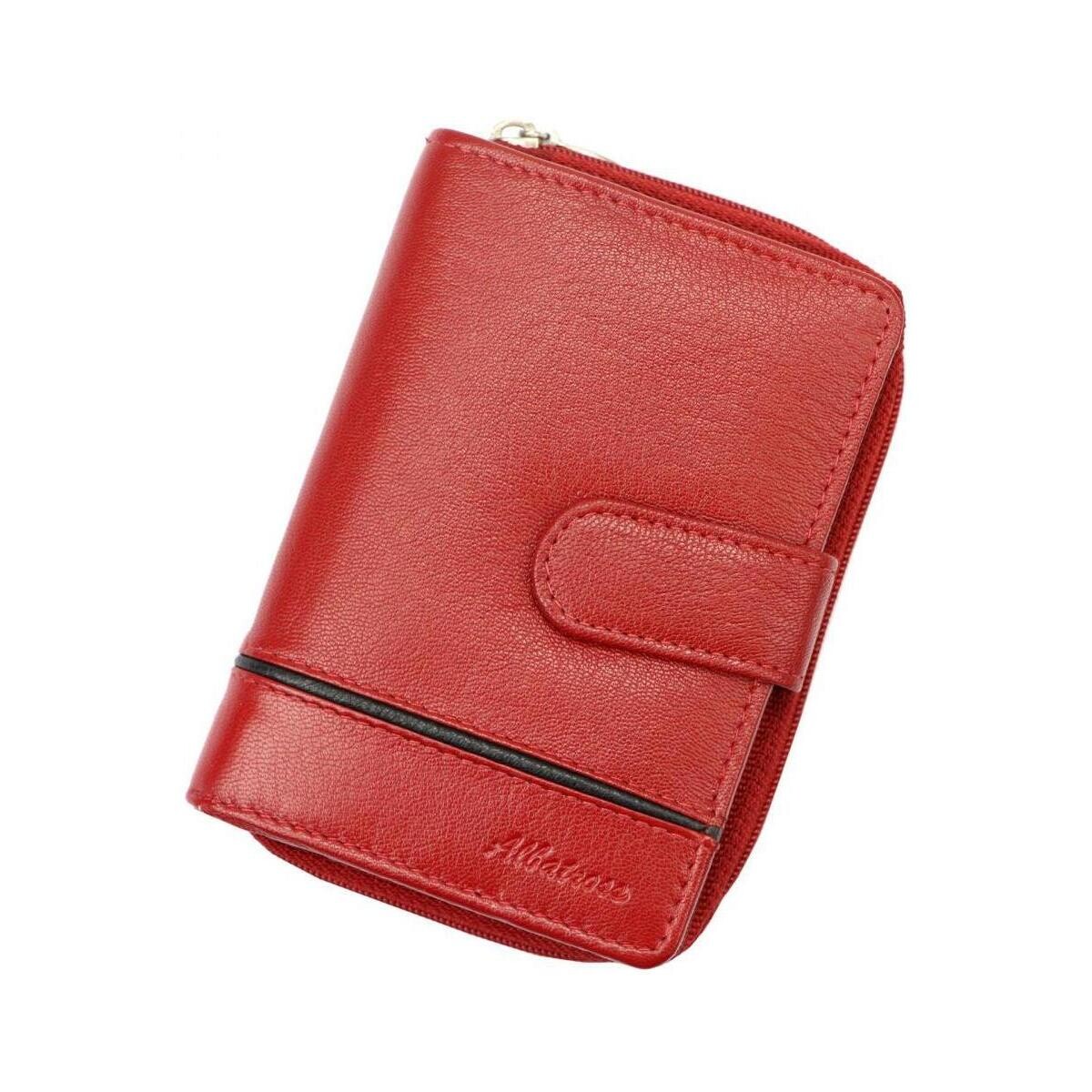 Taška Ženy Náprsní tašky Albatross Kožená červená matná dámská peněženka Červená