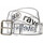 Textilní doplňky Muži Pásky Rave Core logo belt Bílá