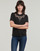 Textil Ženy Trička s krátkým rukávem Morgan DJUNGLE Černá
