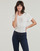 Textil Ženy Trička s krátkým rukávem Morgan DISTRI Bílá