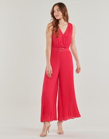 Textil Ženy Overaly / Kalhoty s laclem Morgan PSAMARA Červená