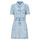 Textil Ženy Krátké šaty Morgan RGLORY Modrá