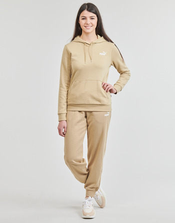Textil Ženy Teplákové kalhoty Puma ESS+ SMALL LOGO HW COMFORT Velbloudí hnědá