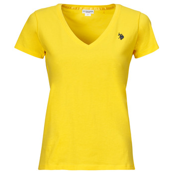Textil Ženy Trička s krátkým rukávem U.S Polo Assn. BELL Žlutá