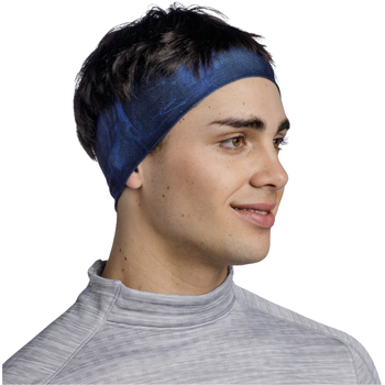 Buff CoolNet UV Wide Headband Modrá