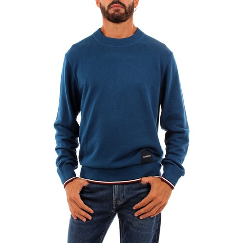 Textil Muži Trička s krátkým rukávem Tommy Hilfiger MW0MW32037 Modrá
