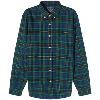 Textil Muži Košile s dlouhymi rukávy Portuguese Flannel Orts Shirt - Checks Zelená