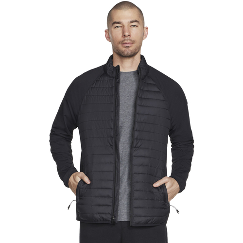 Textil Muži Parky Skechers GO Shield Hybrid Jacket Černá