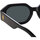 Hodinky & Bižuterie sluneční brýle The Attico Occhiali da Sole  X Linda Farrow Irene 14C1 Černá