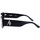 Hodinky & Bižuterie sluneční brýle The Attico Occhiali da Sole  X Linda Farrow Blake 45C1 Černá