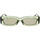 Hodinky & Bižuterie Ženy sluneční brýle The Attico Occhiali da Sole  X Linda Farrow Mini Marfa 16C18 Zelená