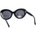 Hodinky & Bižuterie Ženy sluneční brýle The Attico Occhiali da Sole  X Linda Farrow Agnes 44C1 Černá