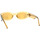 Hodinky & Bižuterie Ženy sluneční brýle The Attico Occhiali da Sole  X Linda Farrow Berta 38C5 Béžová