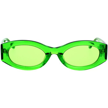Hodinky & Bižuterie Ženy sluneční brýle The Attico Occhiali da Sole  X Linda Farrow Berta 38C6 Zelená