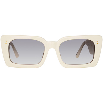 Linda Farrow sluneční brýle Occhiali da Sole Nieve LFL 1297 C7 - Bílá