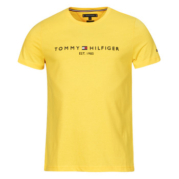Textil Muži Trička s krátkým rukávem Tommy Hilfiger TOMMY LOGO TEE Žlutá