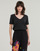 Textil Ženy Trička s krátkým rukávem Desigual TS_DAMASCO Černá
