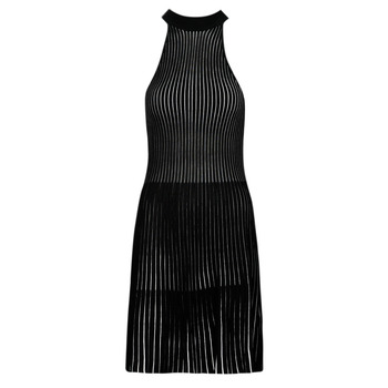 Desigual Krátké šaty VEST_MIRNA - Černá