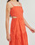 Textil Ženy Společenské šaty Desigual VEST_MALVER Oranžová