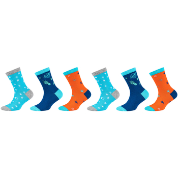Skechers Ponožky Dětské 3PPK Boys Casual Patterned Socks - ruznobarevne