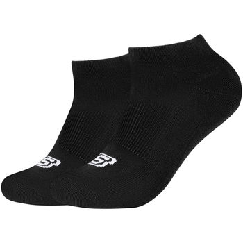 Skechers 2PPK Basic Cushioned Sneaker Socks Černá